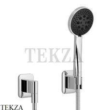 Dornbracht LISSE Душевой гарнитур круглая лейка, с держателем 27803845-00, хром глянец