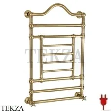 Migliore Edward Полотенцесушитель электрический Н92/107 SX (включение слева) 20314, бронза classic