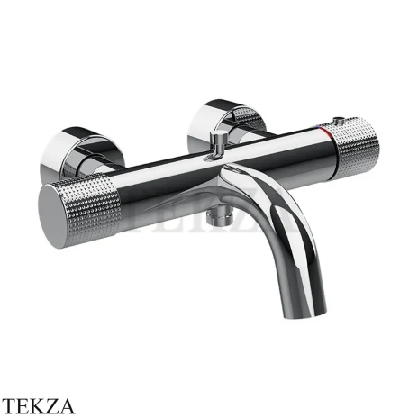 Gessi Habito CESELLO Термостатический смеситель для ванны с изливом 70413-031, хром глянец