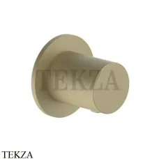 Fantini Nostromo Запорный вентиль 3/4, внешняя часть 87P6G591B, Matt British Gold