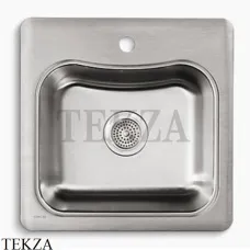 Kohler Staccato Мойка для кухни с 1 отв. под смеситель K-3363-1-NA, нержавеющая сталь Kohler Staccato Мойка для кухни с 1 отв. под смеситель K-3363-1-NA, нержавеющая сталь