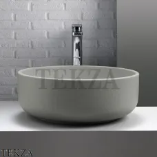 Kerasan Nolita С2 Раковина круглая накладная 430259, Grigio matt