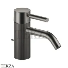 Dornbracht Meta Смеситель для раковины 125, с донным клапаном 33504660-19, Dark Chrome