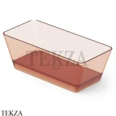 Dea Design Modern Ванна отдельностоящая прямоугольная 150x68 Glasstech DD8603 1500 R9, Brown Copper R9