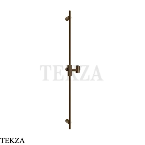 Gessi INGRANAGGIO Штанга для душа с держателем 63585-761, Coffee Bronze Brushed PVD