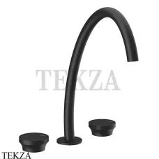 Gessi Origini ACCENT Смеситель для раковины с донным клапаном 66015-299, Black XL