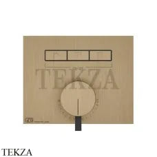 Gessi HI-FI Однорычажный смеситель, на 3 поток, внешняя часть 63081-726, Warm Bronze Br. Gessi HI-FI Однорычажный смеситель, на 3 поток, внешняя часть 63081-726, Warm Bronze Br.
