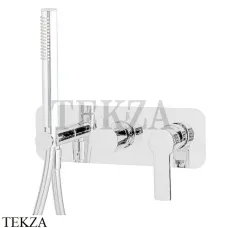 FIMA Carlo Frattini MAST Смеситель для душа, с гарнитуром, F3149WX2BS, белый матовый