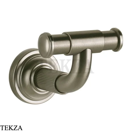 Gessi VENTI20 Крючок для полотенец двойной 65521-149, Finox Brushed Nickel