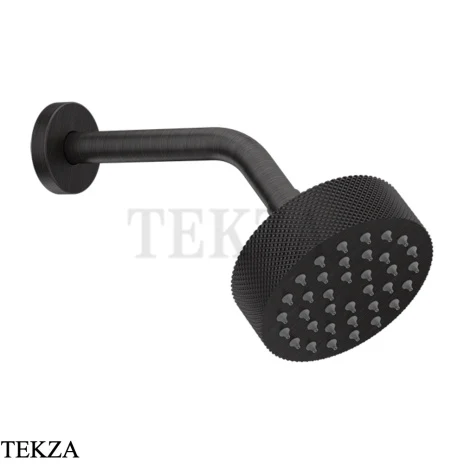 Gessi ANELLO Верхняя лейка D11,8 см с кронштейном 63354-187, Aged Bronze