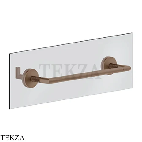 Gessi ANELLO Полотенцедержатель для крепления на стекло, 30 см 63824-708, Copper Brushed PVD