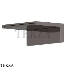 Newform Cascate Излив настенный водопад-каскадный 205.58.063, PVD Gun Metal