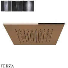 Gessi MINIMALI Накладная душевая панель 350x350, 3 функции 57875-030, Copper глянец