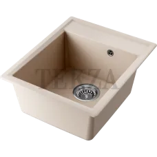 Omoikiri Daisen 42 Кухонная мойка Artgranit прямоугольная 4993607 бежевый