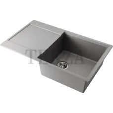 Omoikiri Daisen 86 Кухонная мойка Artgranit прямоугольная с крылом 4993698 leningrad grey