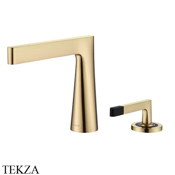 Boheme Duo Смеситель для раковины однорычажный, без гарнитура 161-MG, латунь matt gold