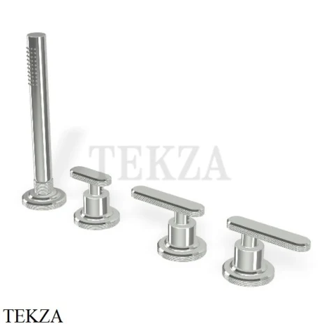 FIMA Carlo Frattini Park Line Смеситель на борт ванны без излива F1324/1CR, хром глянец