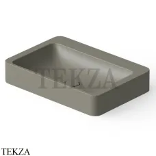 Dea Design Washbasins Раковина настольная 60х41 Solid Surface DD9025 600 4, Light Grey №4