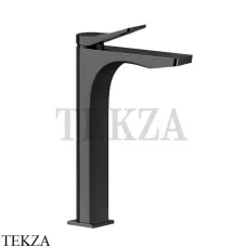 Gessi RILIEVO Смеситель для раковины высокий, без донного клапана 59010-706, Black Metal
