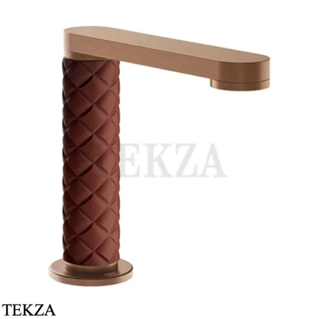 Gessi Pelle Tresse Излив для раковины на борт 78421-445, Red Cherry/ Copper Br. PVD