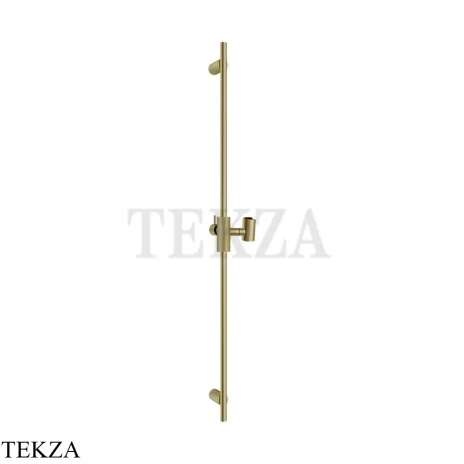 Gessi ANELLO Штанга для душа с держателем 63485-727, Brushed Brass PVD