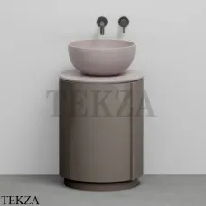 CIELO Arcadia Tiberino Тумба TIMOCC с раковиной Cipria, слив в пол, Talpa