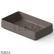 Dea Design Washbasins Раковина настольная 58х34 Solid Surface DD9100 580 6, Grey Brown №6