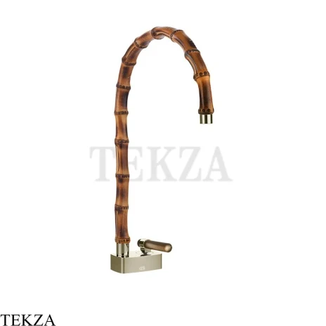 Gessi Jacqueline Смеситель для раковины высокий, без донного клапана 77203-720, никель глянец