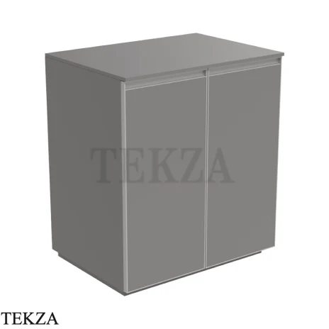Flaminia Cubika тумба под раковину напольная 70×50×78,5 см, 2 дверцы, серый Grey матовый