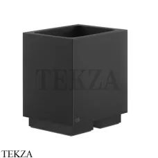 Gessi Rettangolo Стакан настольный, композит черный 20832-299, Black XL