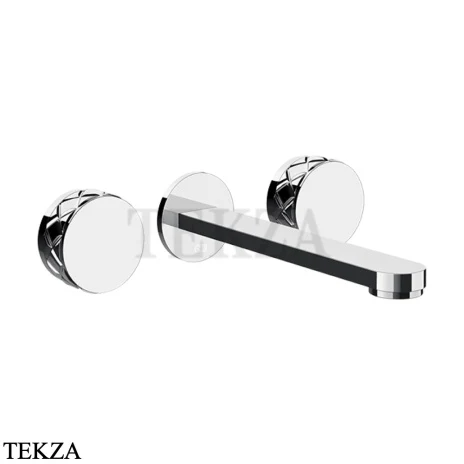 Gessi Pelle Tresse Смеситель для раковины, внешняя часть 78090-031, хром глянец