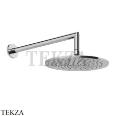 Gessi ANELLO Верхняя лейка с кронштейном D25 см 63348-031, хром глянец