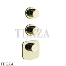 Gessi Ingranaggio-Anello Термостат для душа, 2 потока, внешняя часть 43234-710, Brass PVD