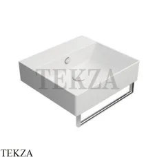 GSI Kube X Раковина подвесная или накладная 50 см 9430109, белый матовый