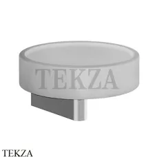 Gessi Origini Мыльница настенная с держателем, белая 66401-031, хром глянец