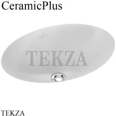 Villeroy & Boch Loop&Friends Раковина встраиваемая снизу 42х28,5, с переливом 616110R1, белый глянец, ceramicplus