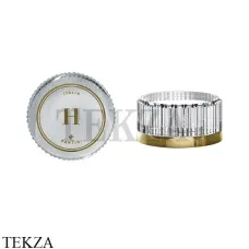 Fantini Venezia Ручка стеклянная белая левая 