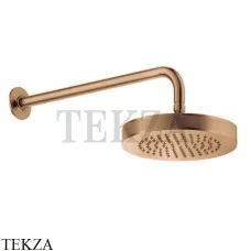 Gessi INCISO SHOWER Верхняя душевая лейка с кронштейном 58185-726, Warm Bronze Br. Gessi INCISO SHOWER Верхняя душевая лейка с кронштейном 58185-726, Warm Bronze Br.