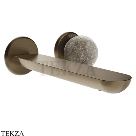 Gessi Perle Смеситель для раковины, внешняя часть 74688-761, бронза Coffee