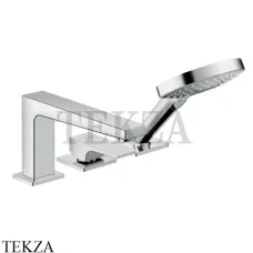 Hansgrohe Metropol Смеситель на борт ванны на 3 отверстия, внешняя часть 32550000, хром глянец