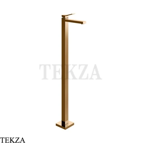 Gessi RETTANGOLO K Смеситель для раковины напольный, внешняя часть 53095-735, Warm Bronze PVD