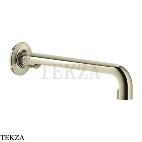 Gessi INCISO Излив для раковины настенный длинный 58101-720, Nickel PVD