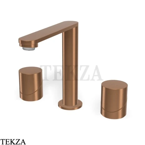 FIMA Carlo Frattini Slide Смеситель для раковины, с донным клапаном F5811ZS, бронза Brushed