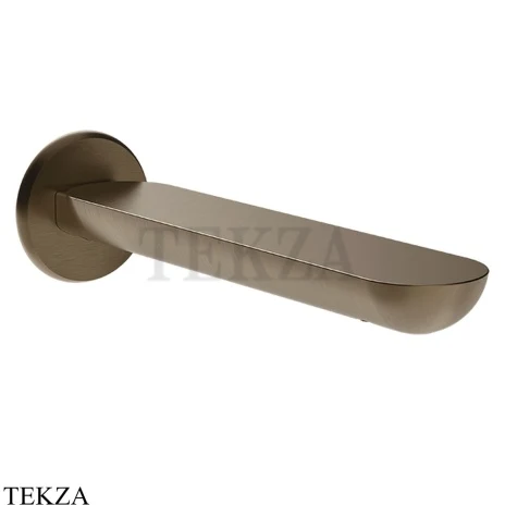 Gessi Perle Излив для ванны настенный 74041-761, бронза Coffee