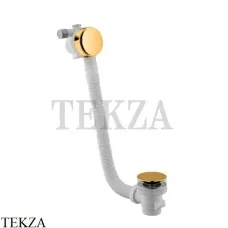 FIMA Carlo Frattini Сливной гарнитур для ванны с наполнением F2003EROR, золото глянец