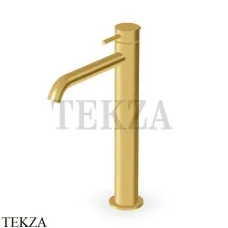 Zucchetti Helm Смеситель для раковины, высокий ZHE689.XP41, золото brushed