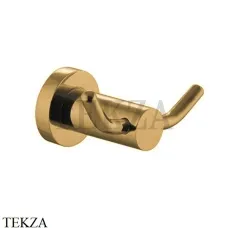 FIMA Carlo Frattini ROTOLA Крючок для полотенца двойной F6004/2OS, Brushed gold