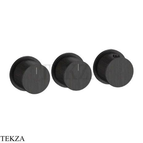 Gessi Habito Bath-shower Термостат на 2 потока, внешняя часть 63434-187, Aged Bronze
