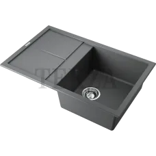 Omoikiri Sumi 79 Кухонная мойка Tetogranit прямоугольная с крылом 4993667 платина