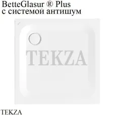 BETTE BetteUltra Душевой поддон 90х85 из стали 1559-000 PLUS антишум, BetteGlasur ® Plus, белый глянец